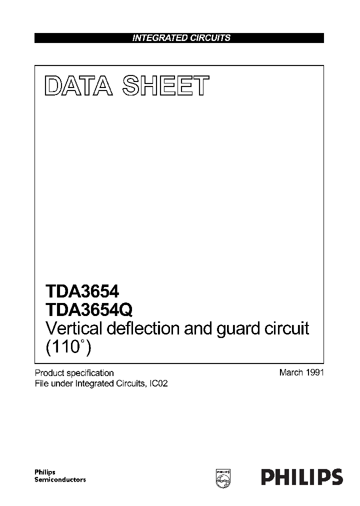 TDA3654_271201.PDF Datasheet