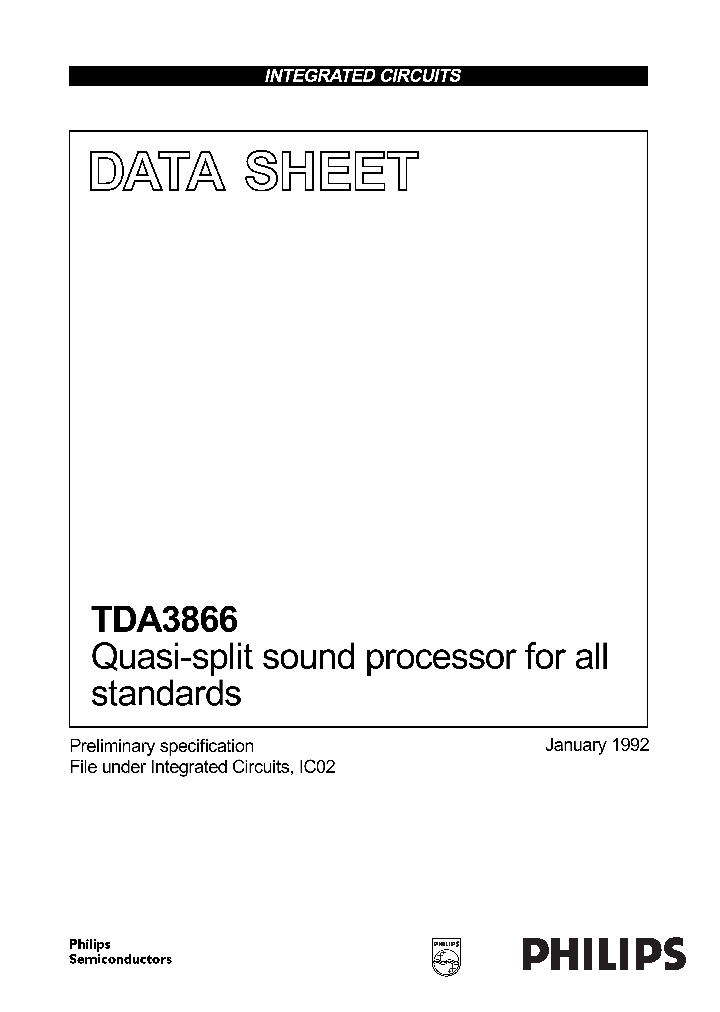 TDA3866_266689.PDF Datasheet