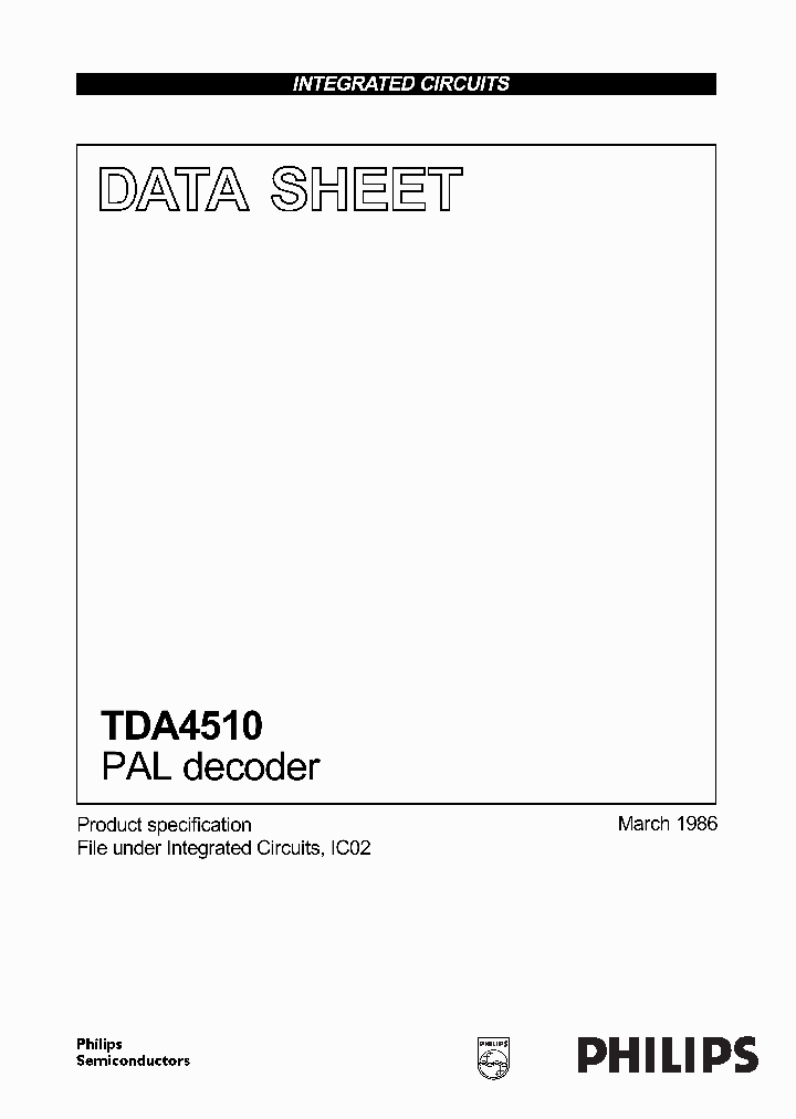 TDA4510_214821.PDF Datasheet