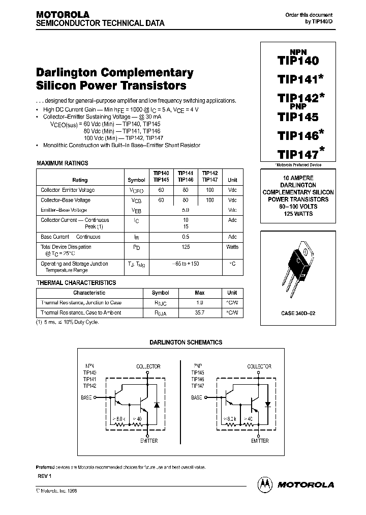 TIP147_305398.PDF Datasheet