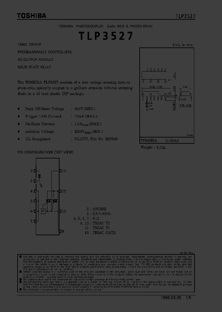 TLP3527_241915.PDF Datasheet