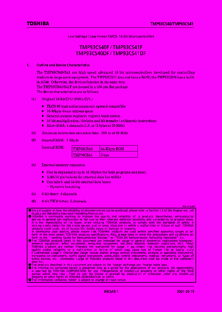 TMP93CS41D_239837.PDF Datasheet