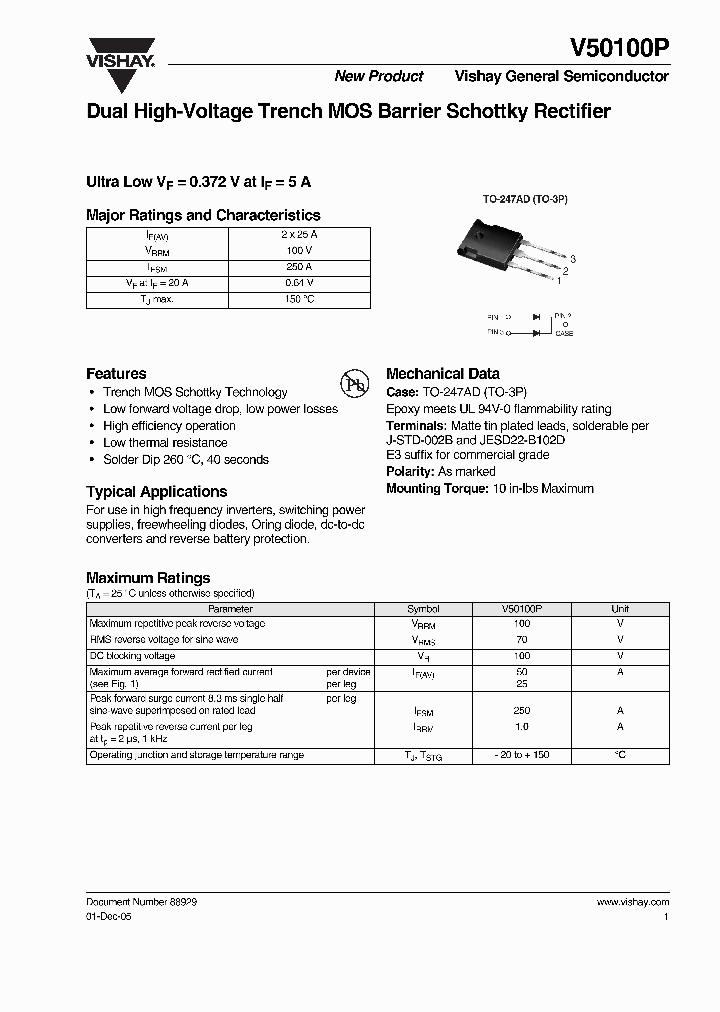 V50100P_296258.PDF Datasheet