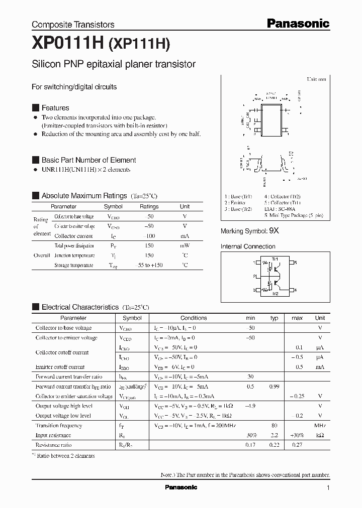 XP0111H_288237.PDF Datasheet