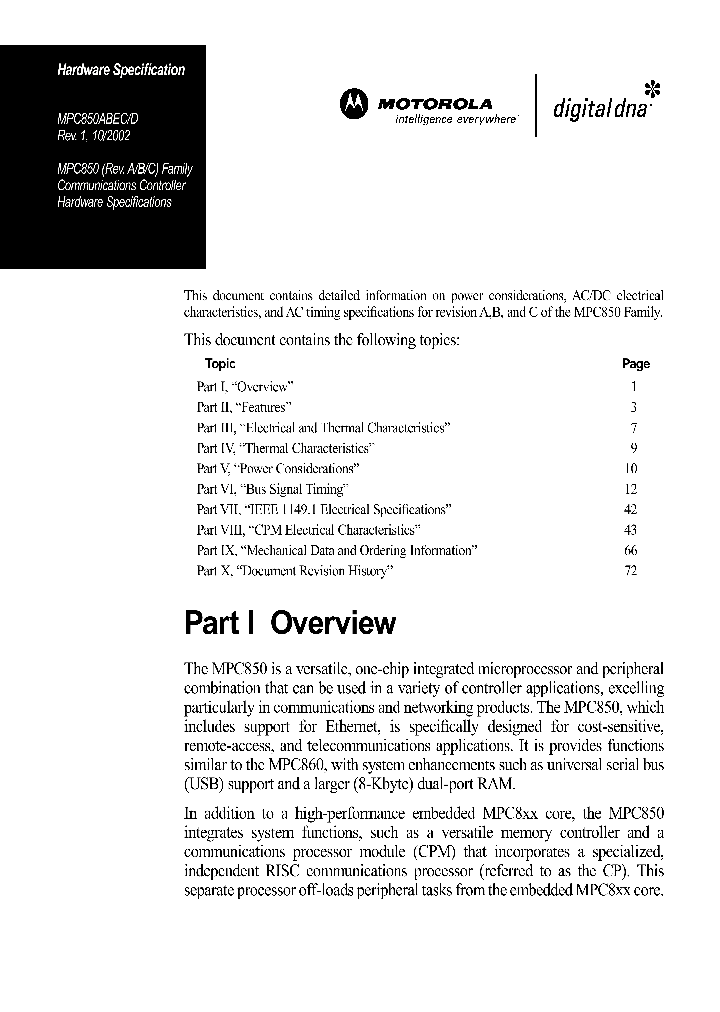 XPC850CZT50BU_200715.PDF Datasheet