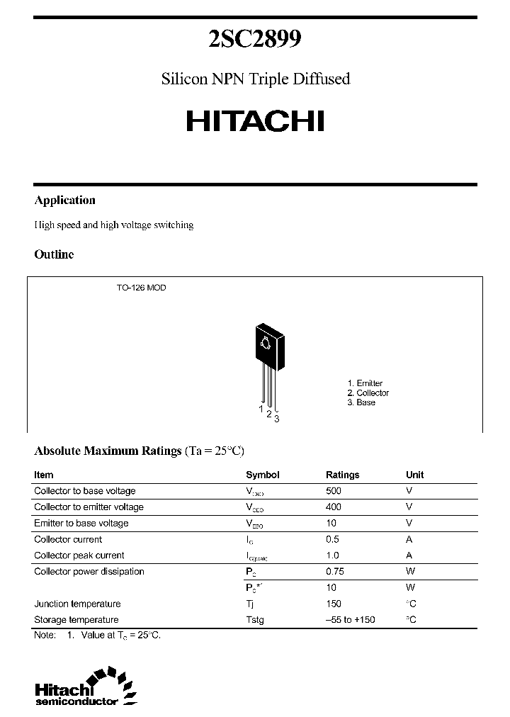 2SC2899_241557.PDF Datasheet