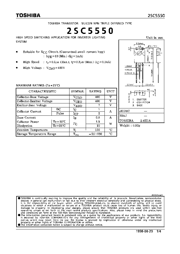 2SC5550_243913.PDF Datasheet