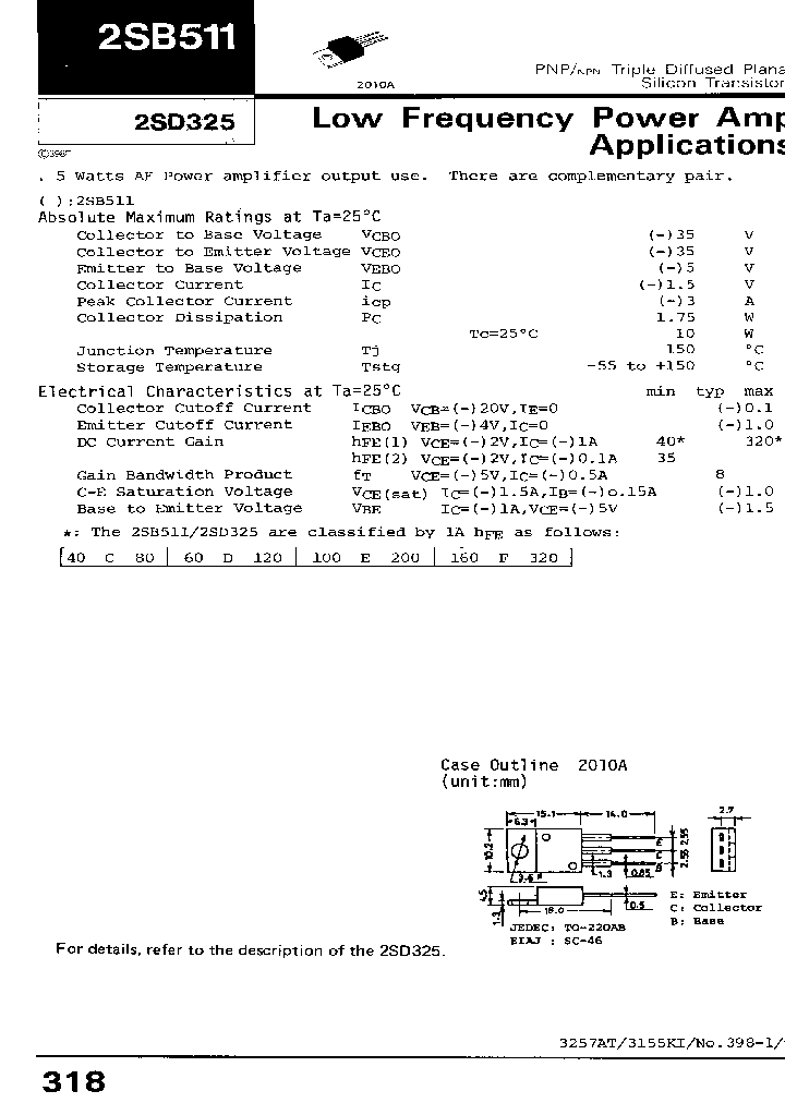 2SD325_223908.PDF Datasheet