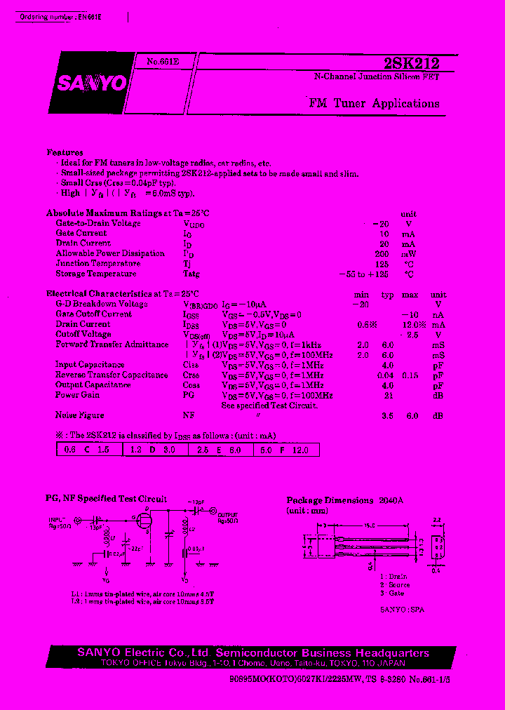 2SK212_224325.PDF Datasheet