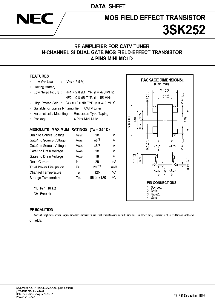 3SK252_204485.PDF Datasheet