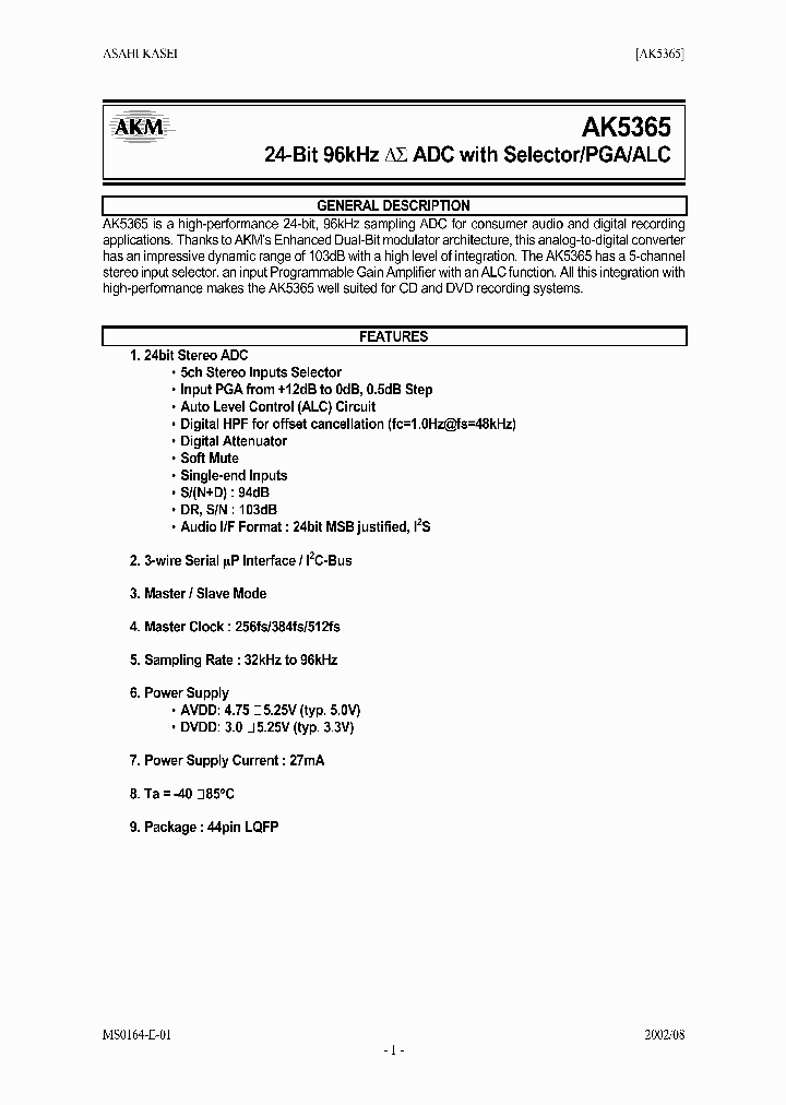 AK5365_220066.PDF Datasheet