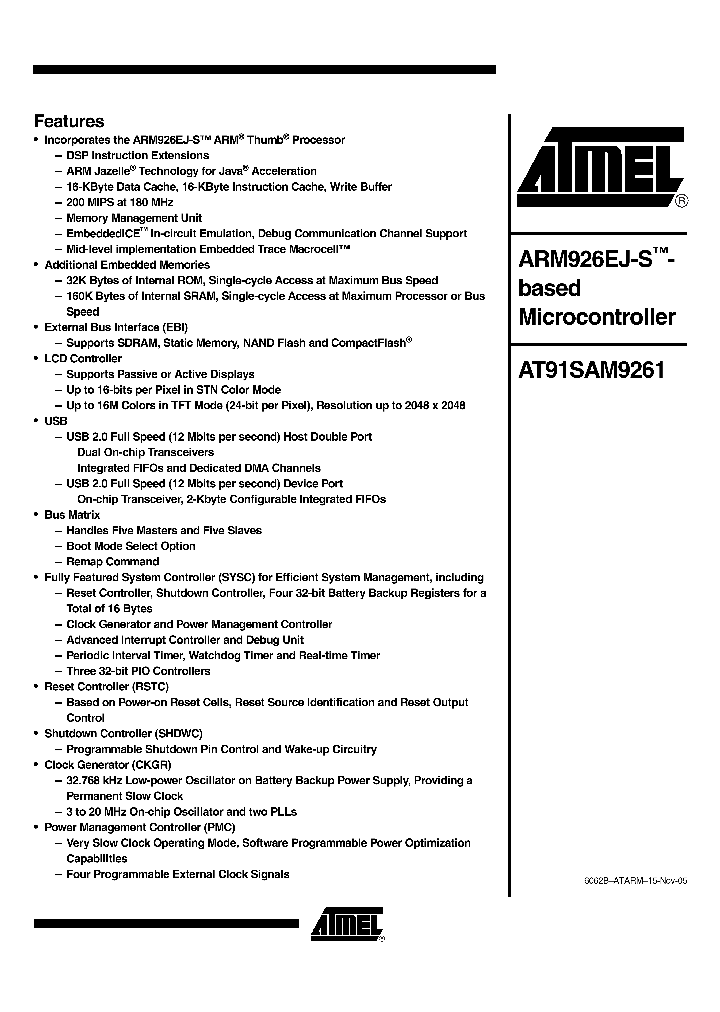 AT91SAM9261-CJ_263749.PDF Datasheet