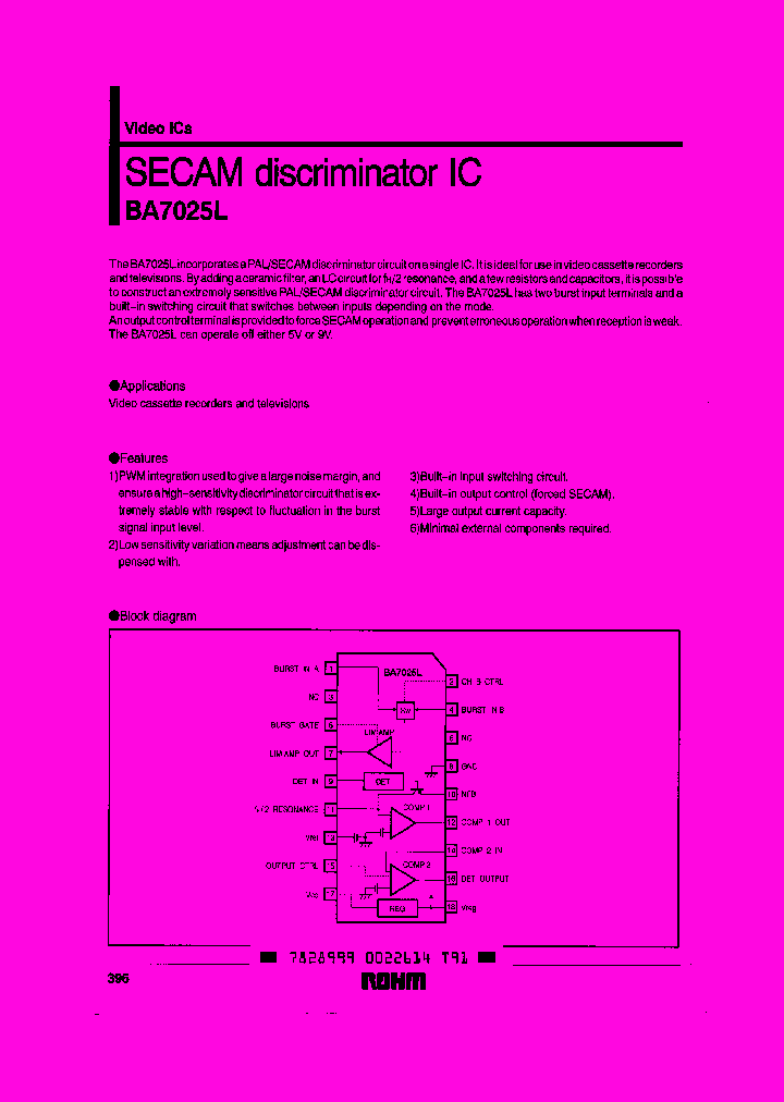 BA7025_263278.PDF Datasheet