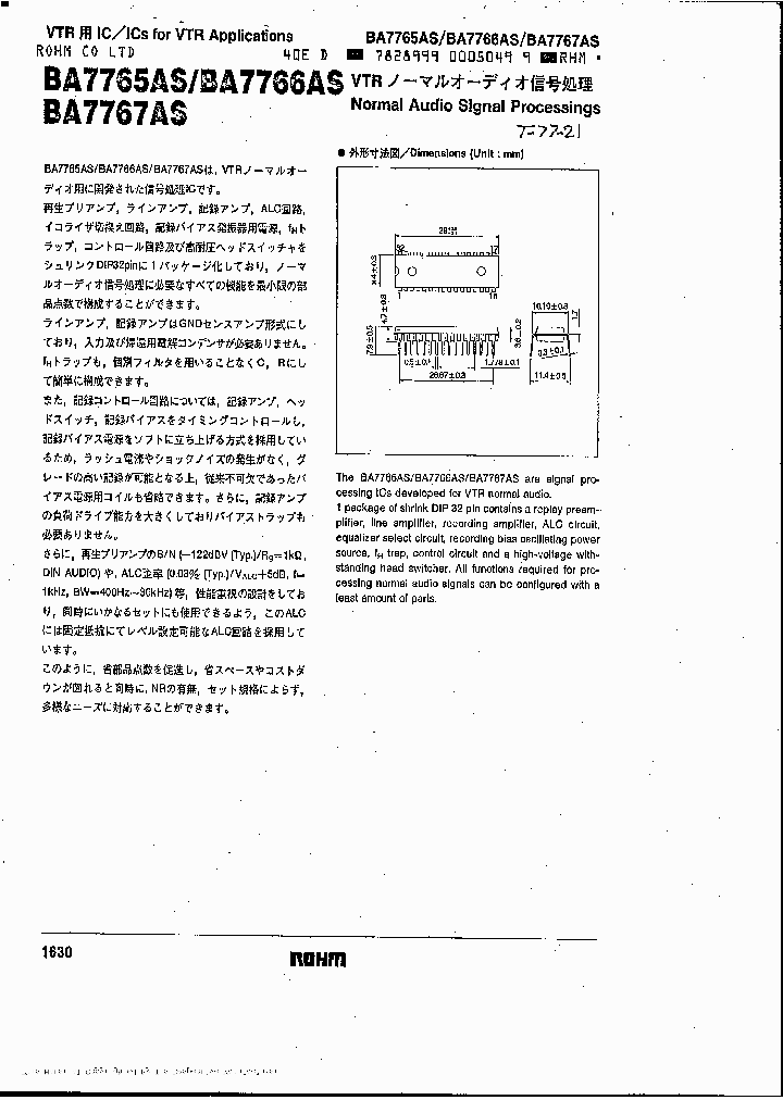 BA7766AS_223728.PDF Datasheet