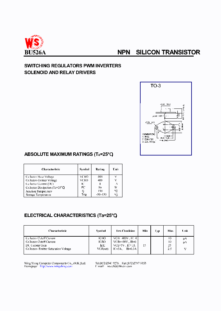 BU526_218406.PDF Datasheet