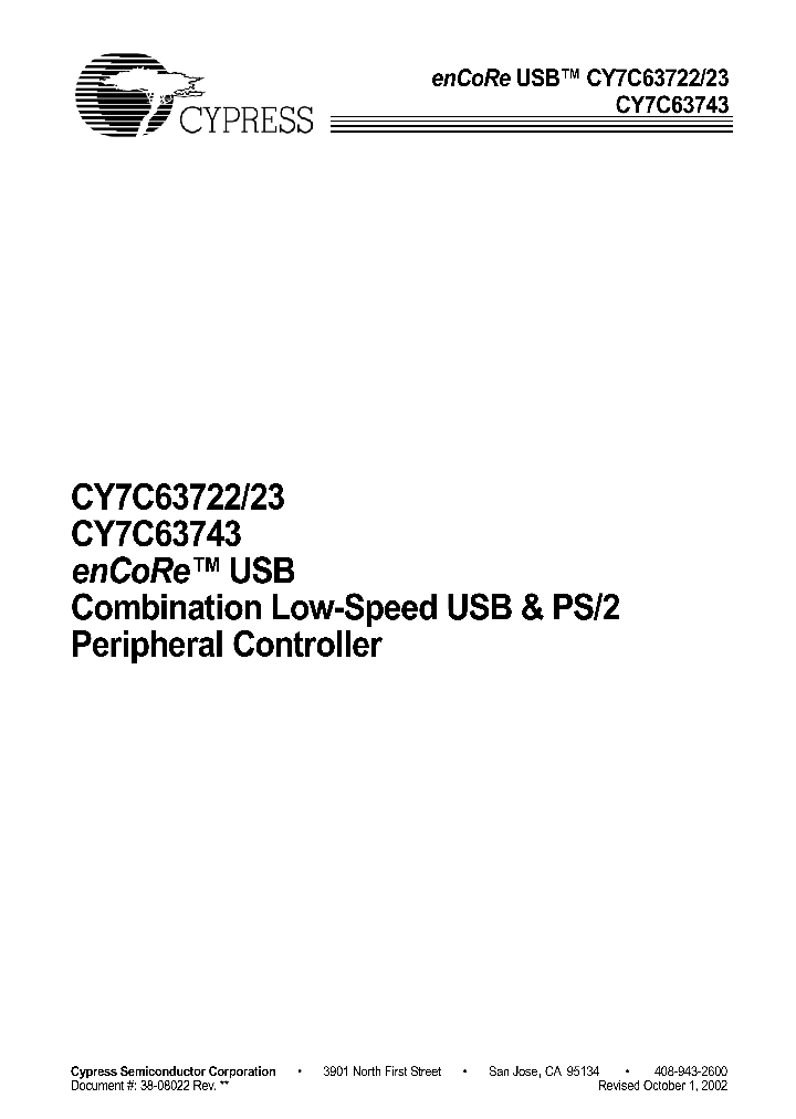 CY7C63722_250202.PDF Datasheet