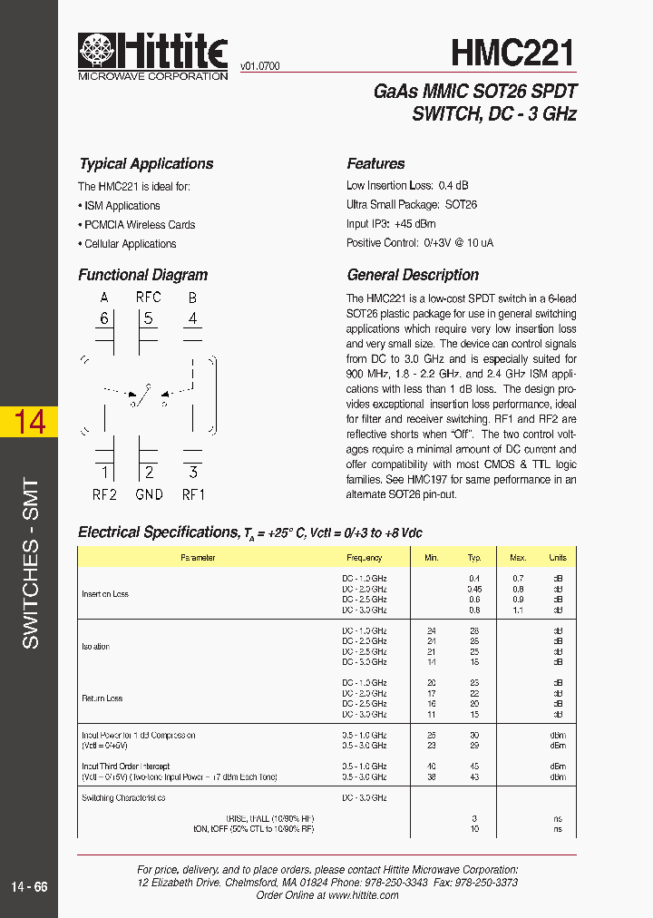 HMC221_225585.PDF Datasheet