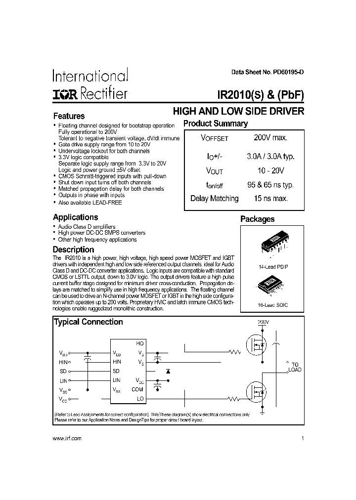 IR2010_241709.PDF Datasheet
