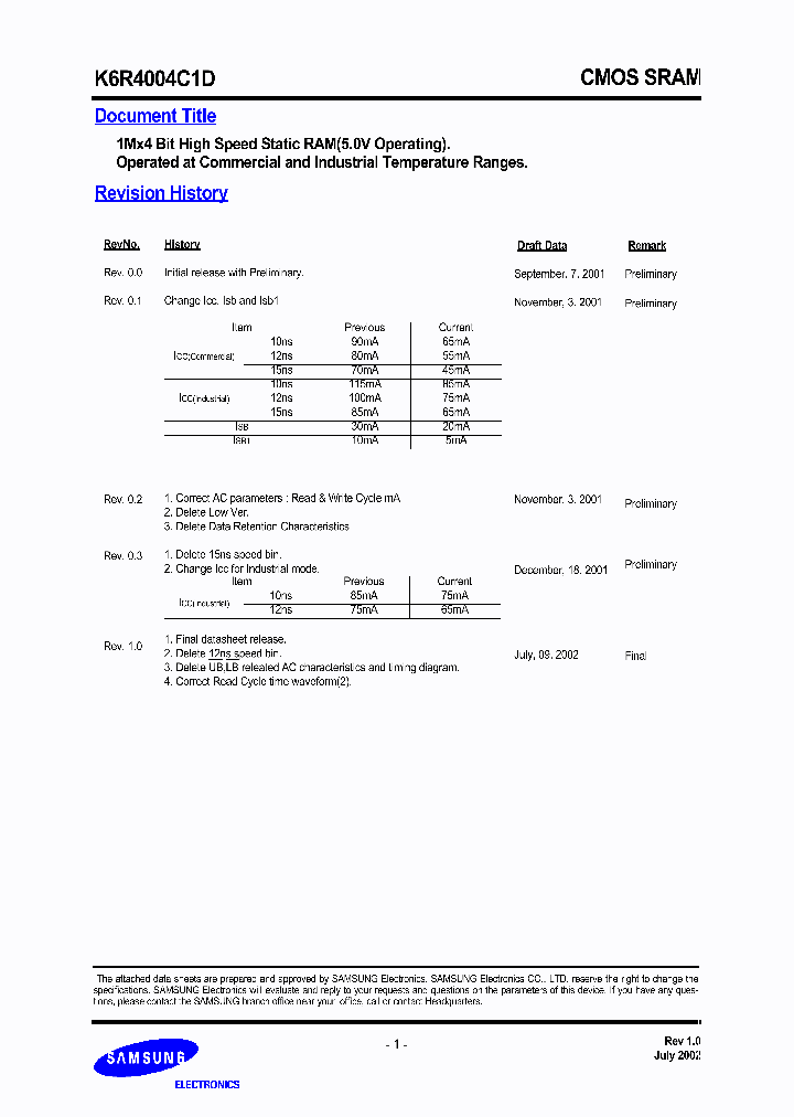 K6R4016V1_256693.PDF Datasheet