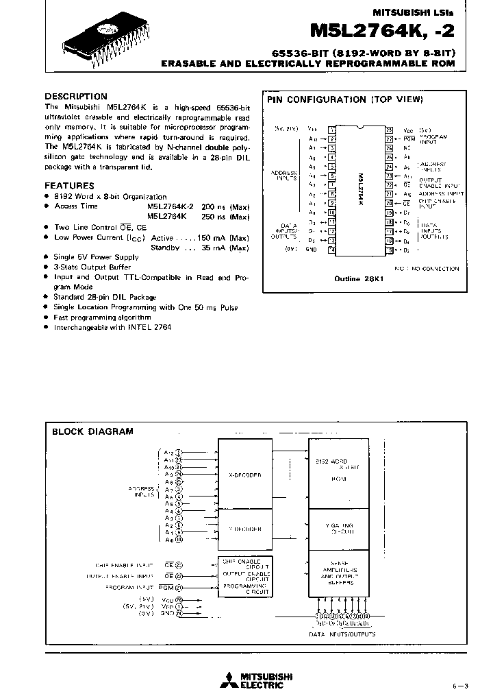 M5L2764K_216786.PDF Datasheet
