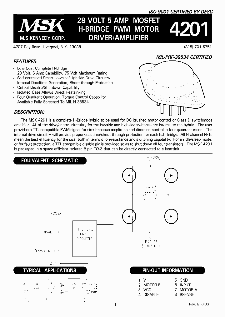 MSK4201_249740.PDF Datasheet