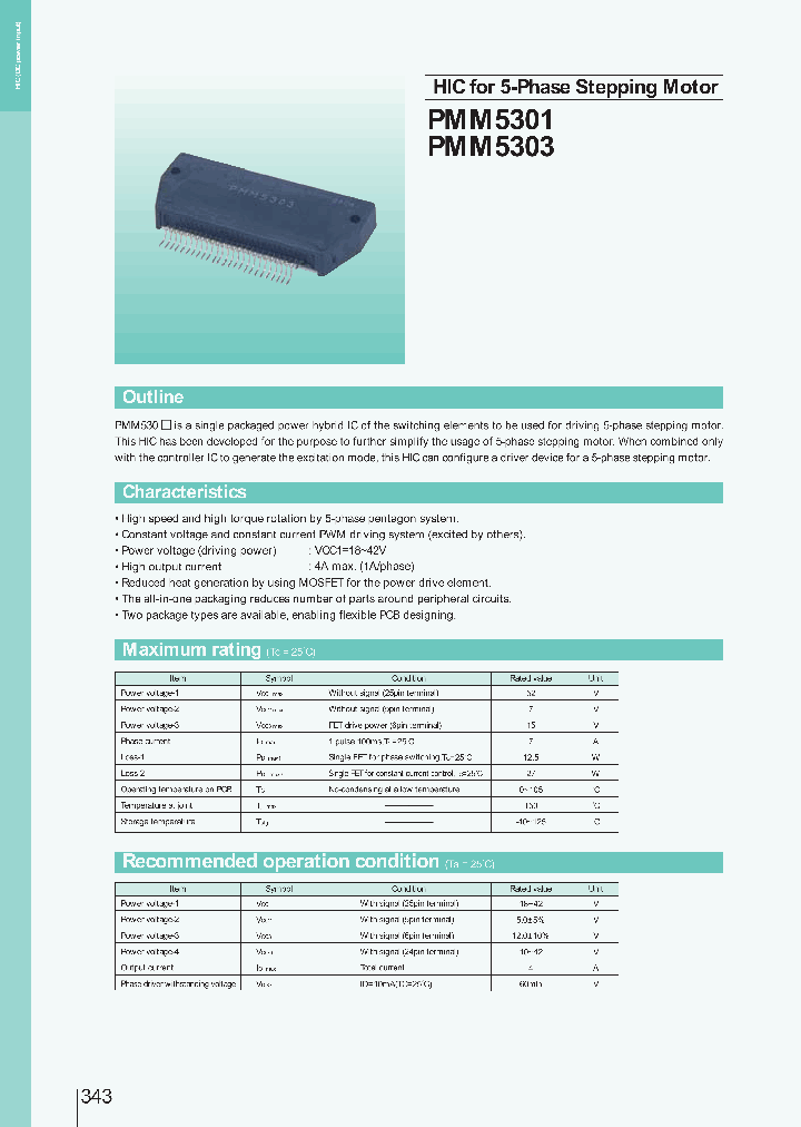 PMM5301_260565.PDF Datasheet