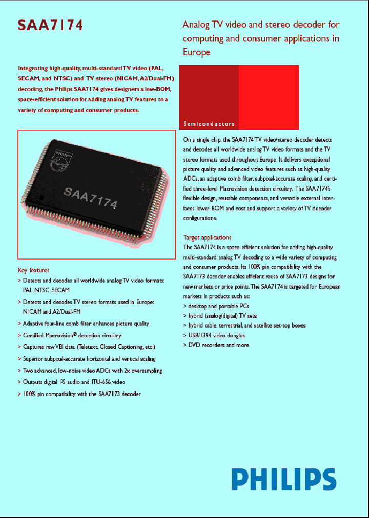 SAA7174_234577.PDF Datasheet