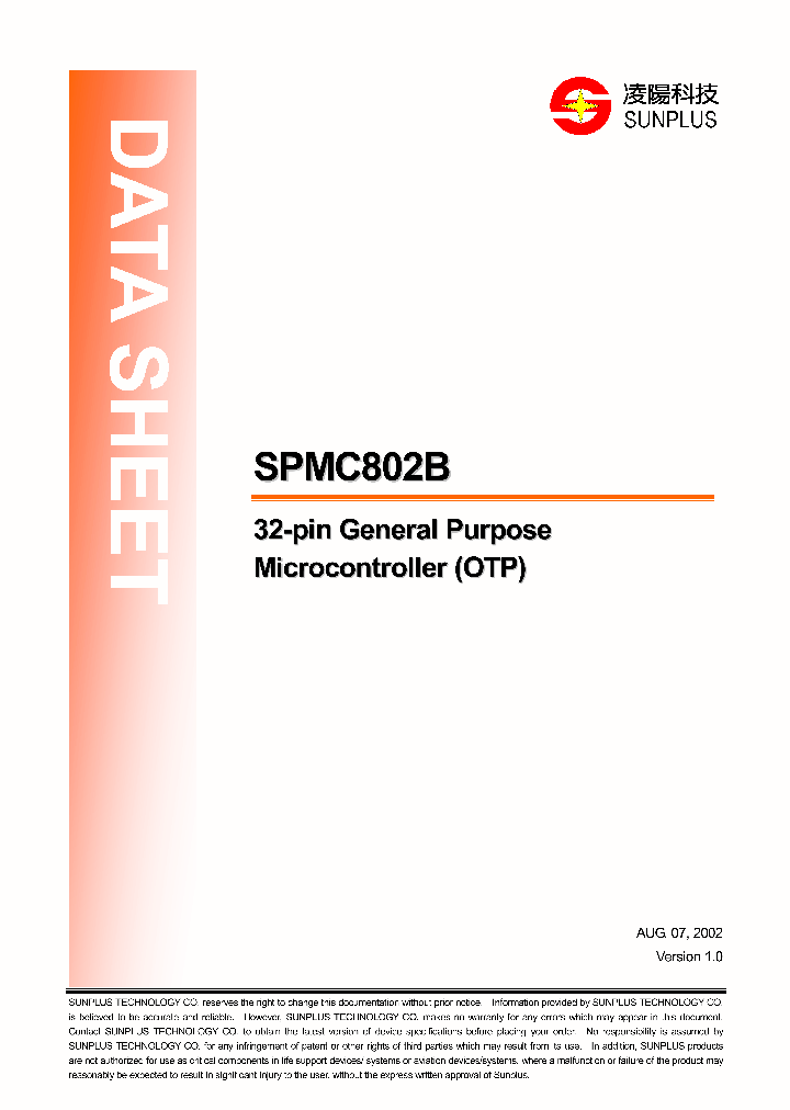 SPMC802B-PD03_231095.PDF Datasheet