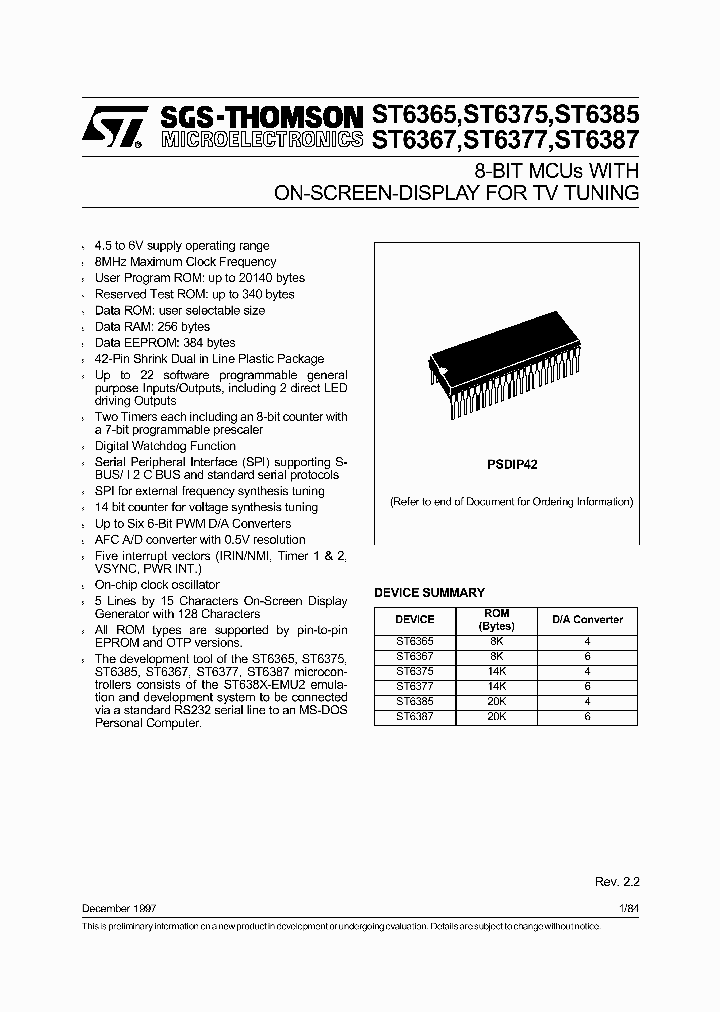 ST6375_217560.PDF Datasheet