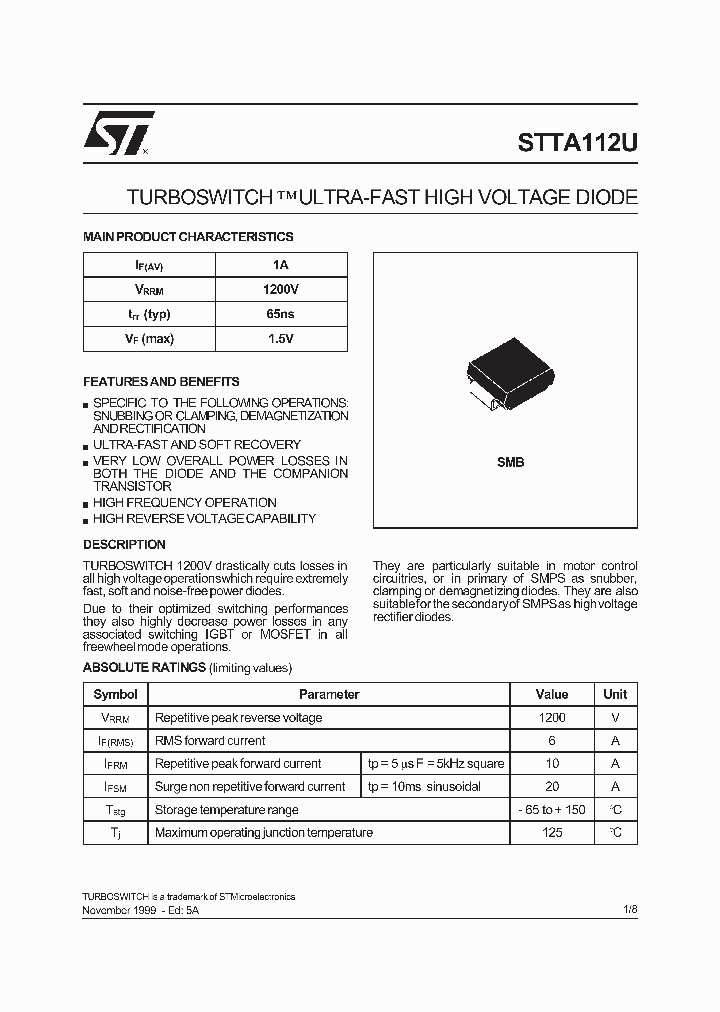 STTA112_231052.PDF Datasheet