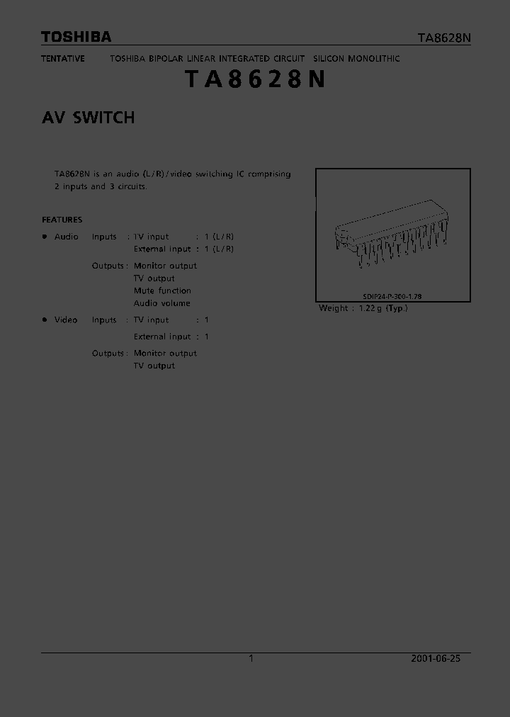 TA8628N_162225.PDF Datasheet