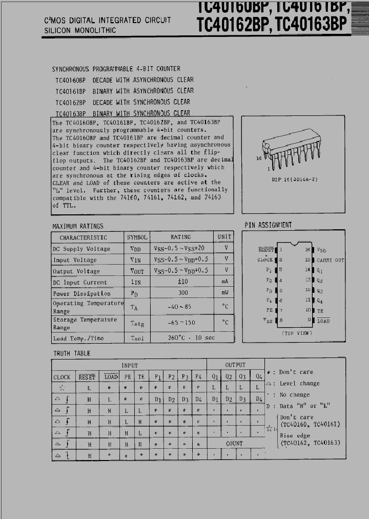 TC40163BP_263755.PDF Datasheet