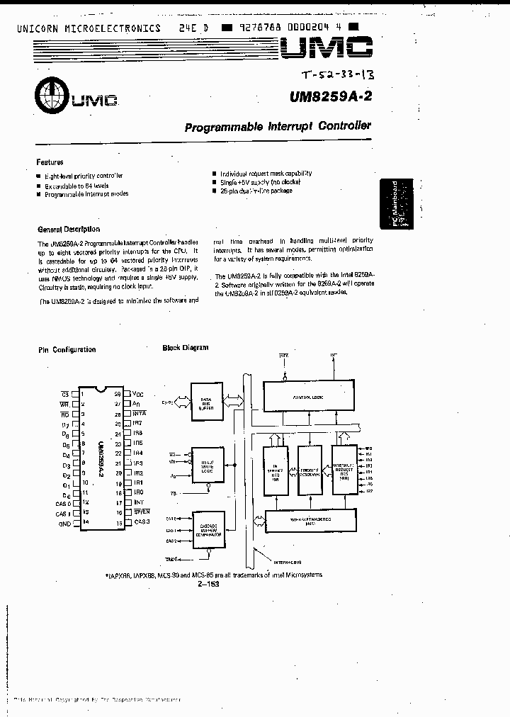 UM8259A_204188.PDF Datasheet