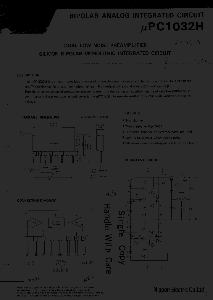 UPC1032H_237659.PDF Datasheet