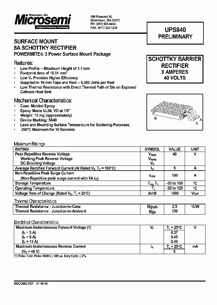 UPS840_216070.PDF Datasheet