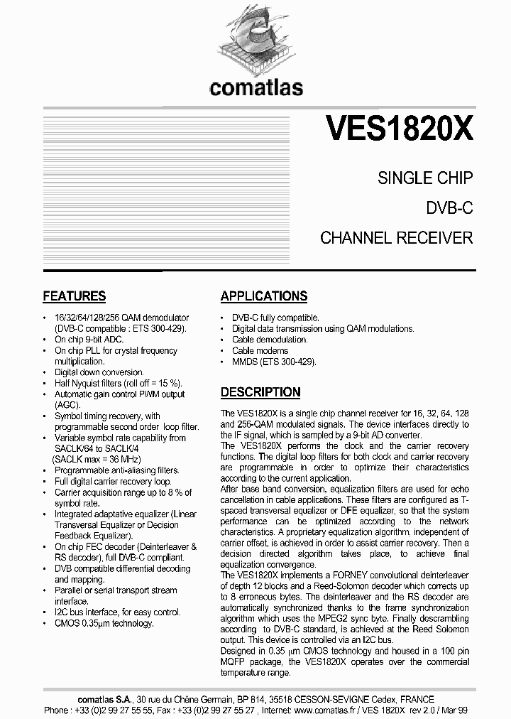 VES1820X_261404.PDF Datasheet