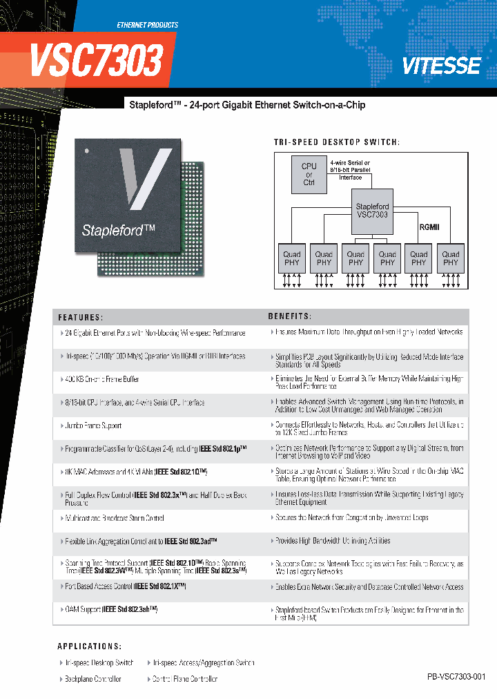 VSC7303_241423.PDF Datasheet