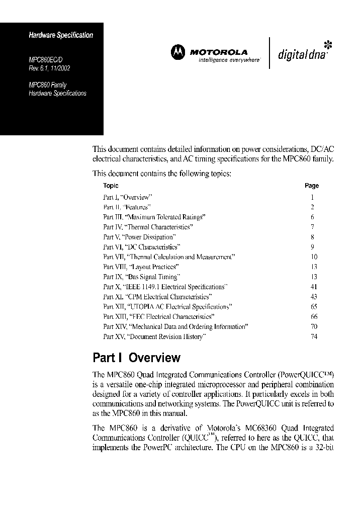 XPC860DECZP50D3_216135.PDF Datasheet