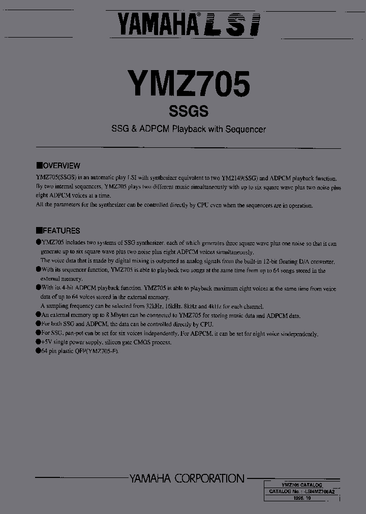 YMZ705_253384.PDF Datasheet