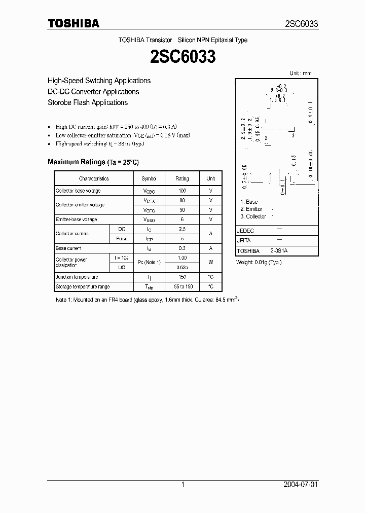 2SC6033_196259.PDF Datasheet