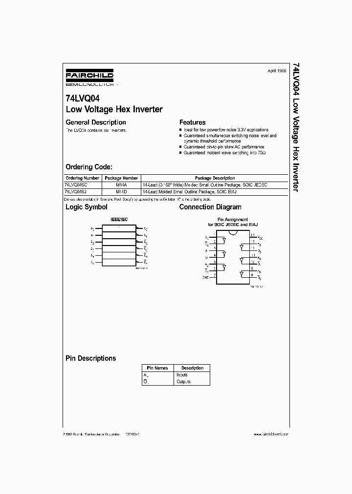 74LVQ04SC_223665.PDF Datasheet