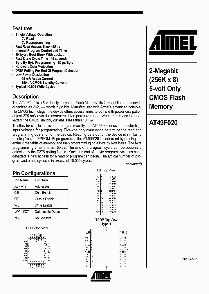 AT49F020_224169.PDF Datasheet