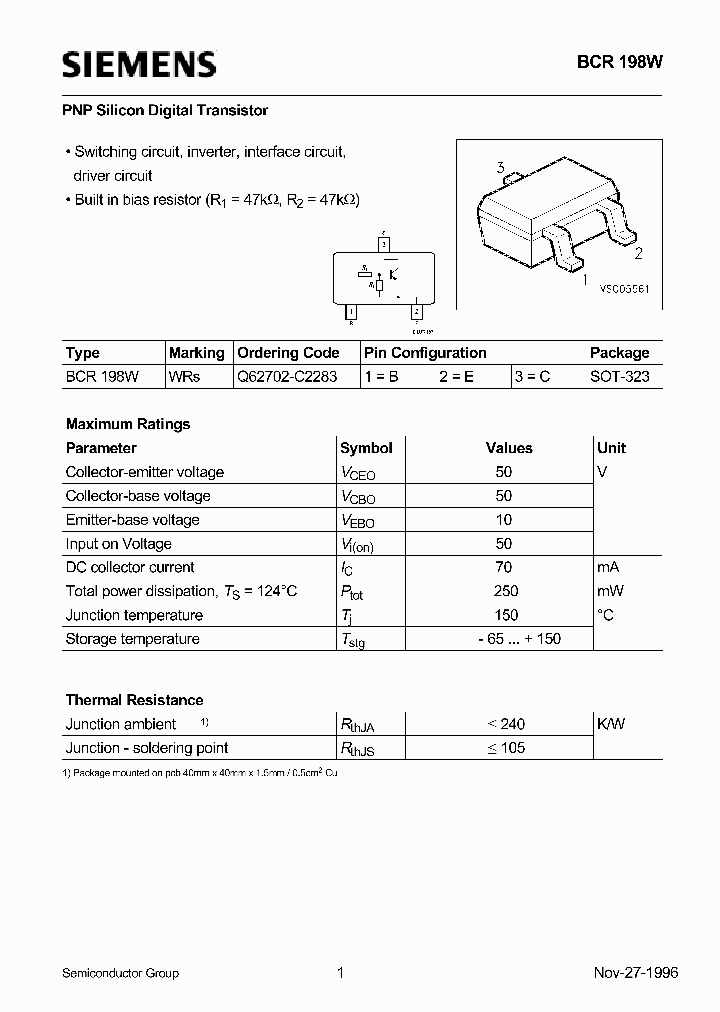 BCR198W_224712.PDF Datasheet