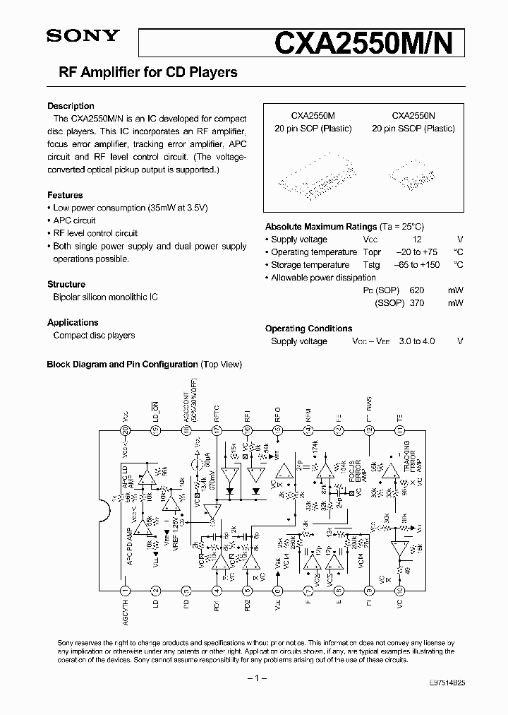 CXA2550M_196671.PDF Datasheet