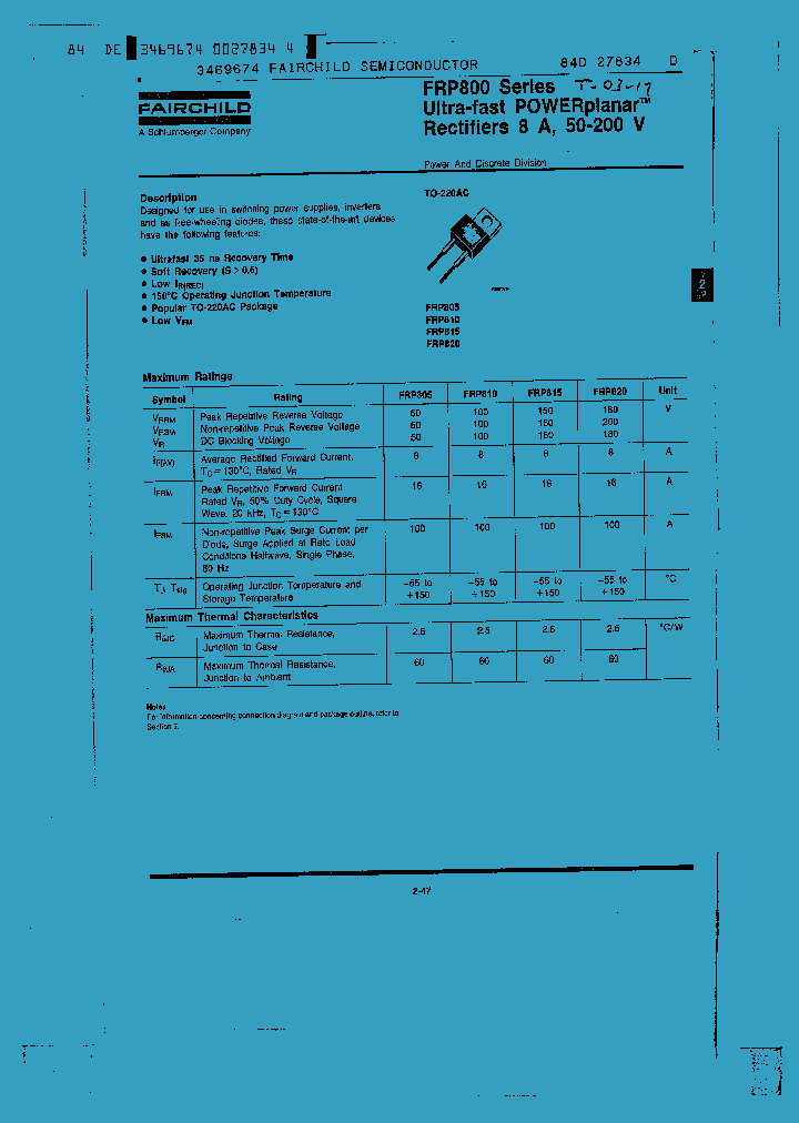 FRP820_226374.PDF Datasheet