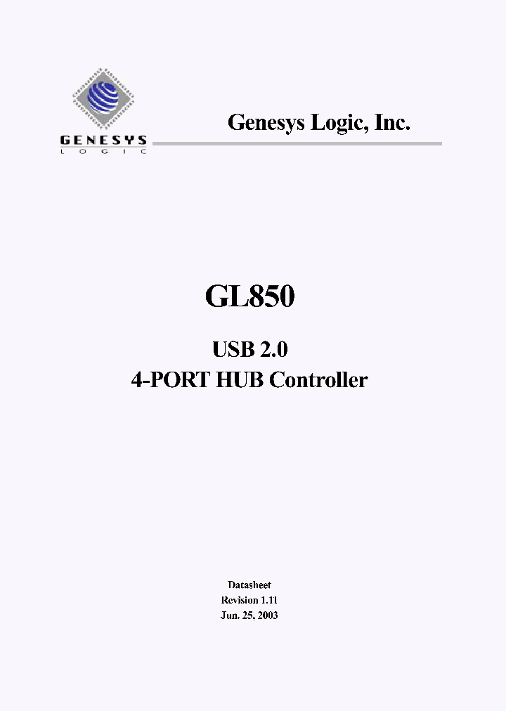 GL850_186249.PDF Datasheet