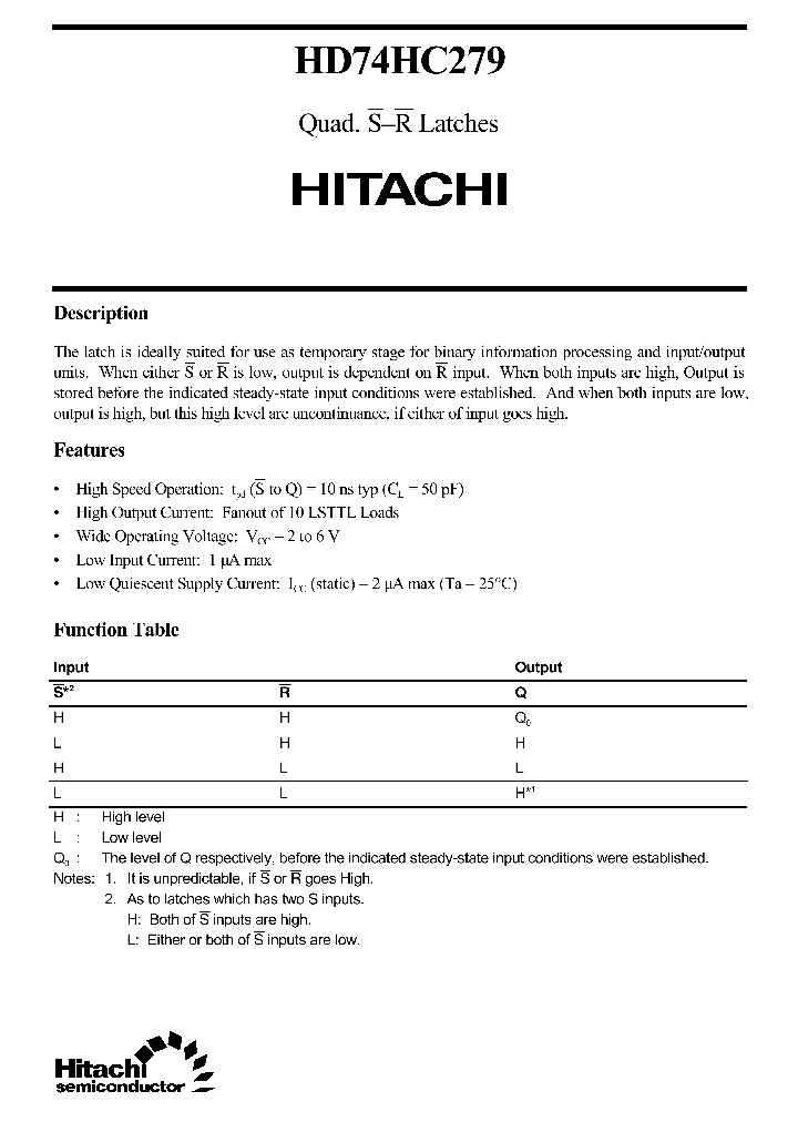HD74HC279_211774.PDF Datasheet