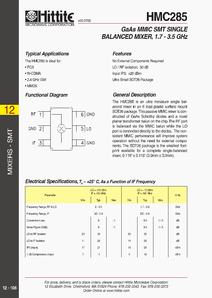 HMC285_213511.PDF Datasheet