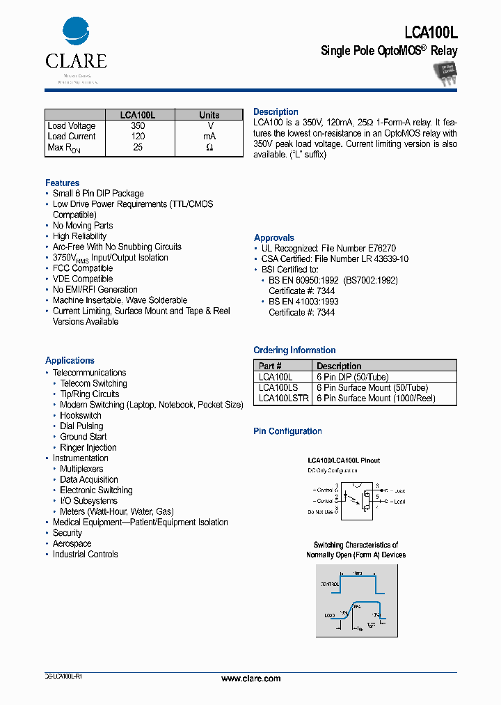 LCA100L_213959.PDF Datasheet