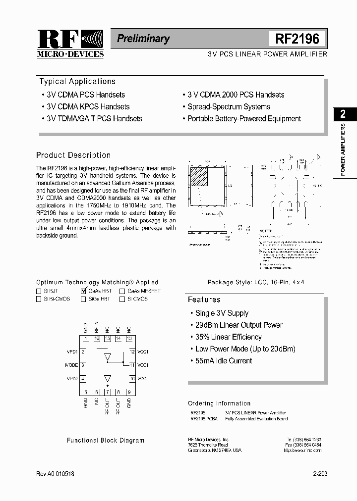 RF2196_198868.PDF Datasheet